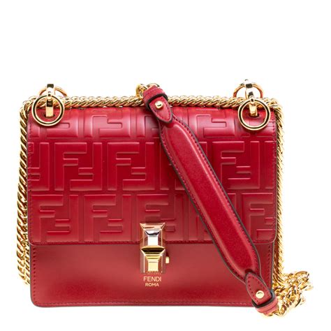 fendi portemonnee dames|fendi designer handbags red.